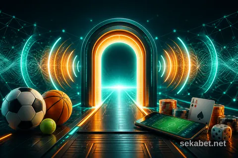 Sekabet Kesintisiz Giriş görseli ve güvenli erişim adımları